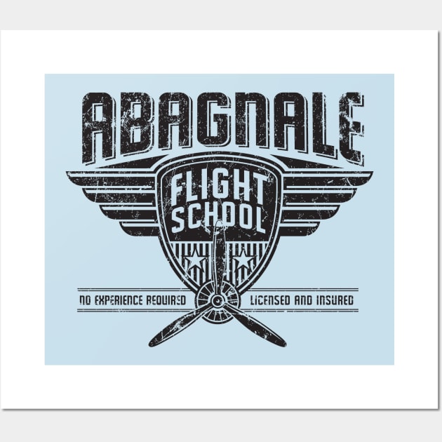 Abagnale Flight School Wall Art by MindsparkCreative
